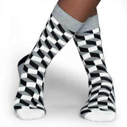 Happy Socks Filled Optic Sock