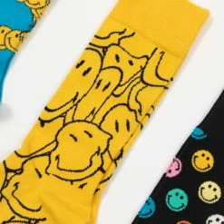 Happy Socks 3-Pack Smiley Collaboration Socks Gift Set