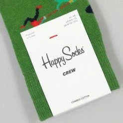 Happy Socks Walk In The Park Socks in Green