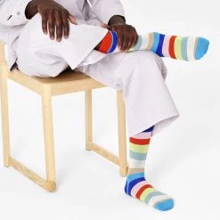 Happy Socks Stripe Socks in Multicoloured