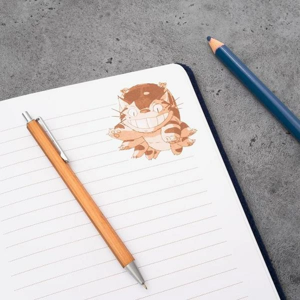 Chronicle Books My Neighbour Totoro Cat Bus Plush Covered Notebook 3 Chronicle Books My Neighbour Totoro Cat Bus Plush Covered Notebook