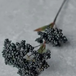 Abigail Ahern Wild Berry Midnight Faux Stem