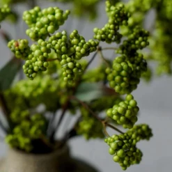 Abigail Ahern Green Wild Berry Faux Stem