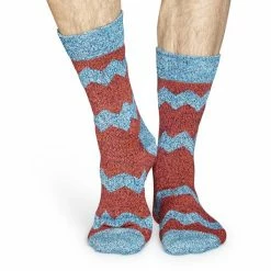 Happy Socks Wool Zig Stripe Socks