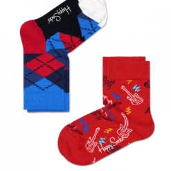 Happy Socks 2-pack Guitar Socks Kgui02 4000