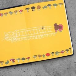 Chronicle Books My Neighbour Totoro Cat Bus Plush Covered Notebook