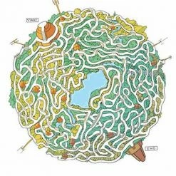 Chronicle Books From Here To There A Book Of Mazes To Wander And Explore