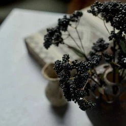 Abigail Ahern Wild Berry Midnight Faux Stem