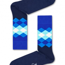 Happy Socks Faded Diamond Socks