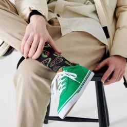 Happy Socks Watermelon Socks in Black