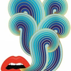 Chronicle Books Lips Shaped Puzzle 750 Piece Galison Jonathan Adler
