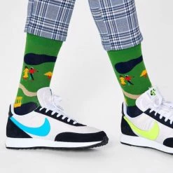 Happy Socks Walk In The Park Socks in Green