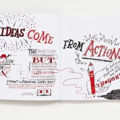 Chronicle Books Drawing Is Magic Discovering Yourself In A Sketchbook John Hendrix Alice Scott