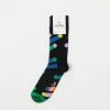 Happy Socks Shooting Stars Socks in Black