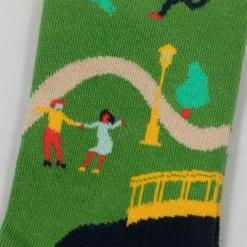 Happy Socks Walk In The Park Socks in Green