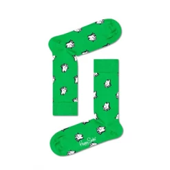 Happy Socks Dog Socks in Green