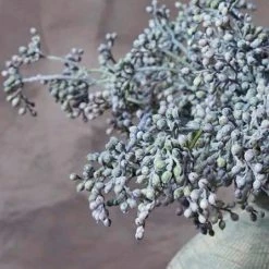 Abigail Ahern Faux Morning Mist Berry Lilac Stem