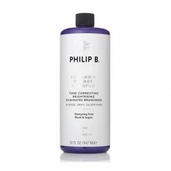 Philip B 947ml Plum Grapeseed Icelandic Blonde Shampoo