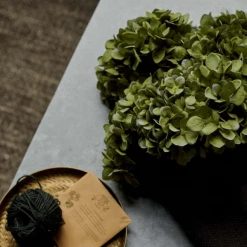 Abigail Ahern Olive Hydrangea Faux Stem