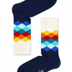 Happy Socks Diamond Faded Sock