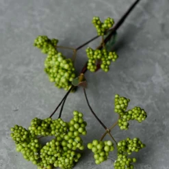 Abigail Ahern Green Wild Berry Faux Stem