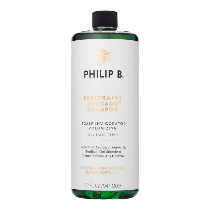 Philip B 947ml Peppermint and Avocado Shampoo 3 Philip B 947ml Peppermint and Avocado Shampoo
