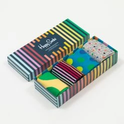 Happy Socks 4-pack Colourful Classics Socks Gift Set