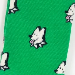 Happy Socks Dog Socks in Green