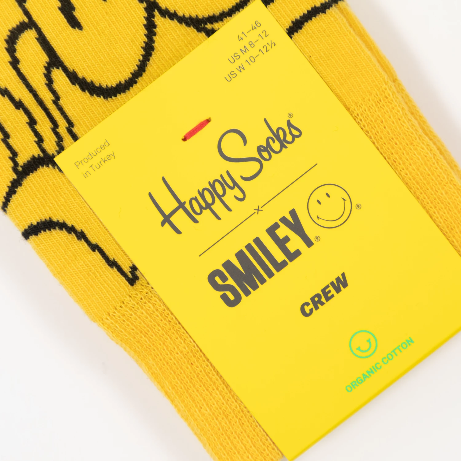 Happy Socks Super Smiley Collaboration Socks in Yellow 7 Happy Socks Super Smiley Collaboration Socks in Yellow