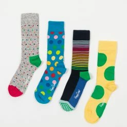Happy Socks 4-pack Colourful Classics Socks Gift Set