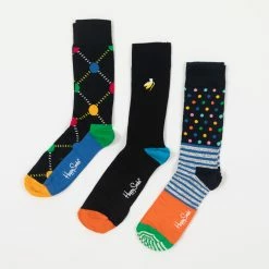Happy Socks 3-pack Classic Socks Gift Set