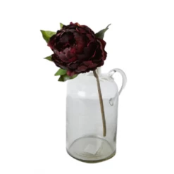 Abigail Ahern Plum Peony Faux Flower Stem