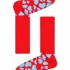 Happy Socks Red Heart Cozy Sock