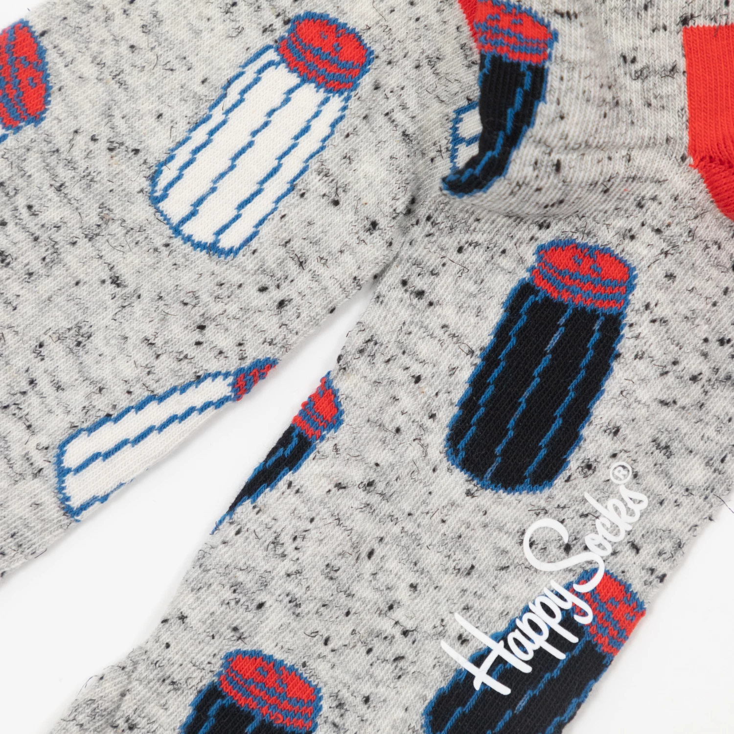 Happy Socks Salt N Pepper Socks in Grey 10 Happy Socks Salt N Pepper Socks in Grey