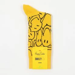 Happy Socks Super Smiley Collaboration Socks in Yellow 9 Happy Socks Super Smiley Collaboration Socks in Yellow