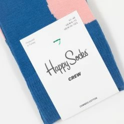 Happy Socks Jumbo Dot Socks in Blue & Pink