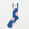 Happy Socks Jumbo Dot Socks in Blue & Pink
