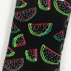 Happy Socks Watermelon Socks in Black