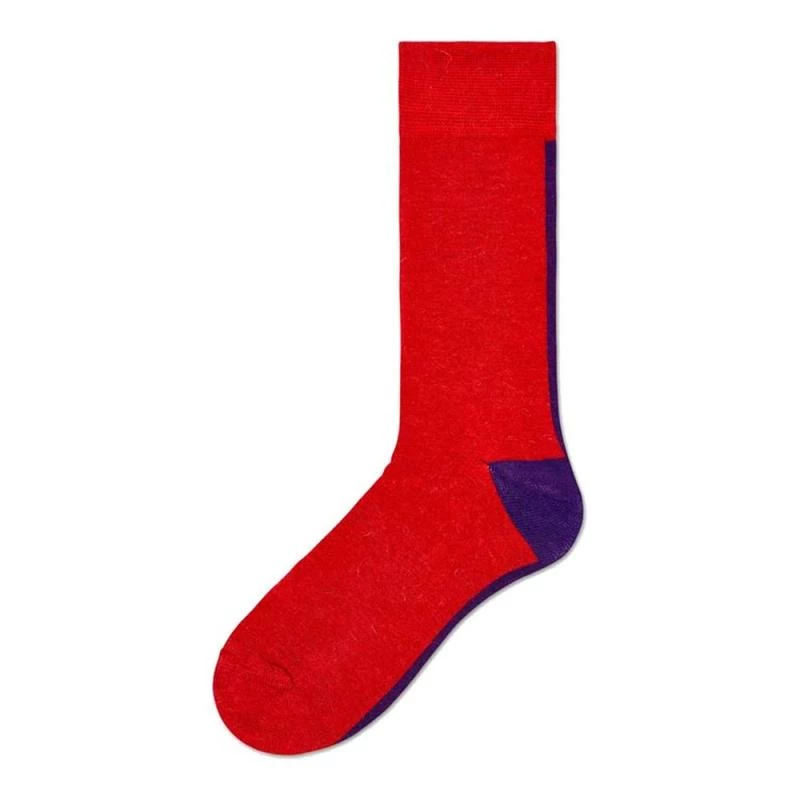 Happy Socks 36-41 Red Purple Cotton Gigi Mid Socks 4 Happy Socks 36-41 Red Purple Cotton Gigi Mid Socks